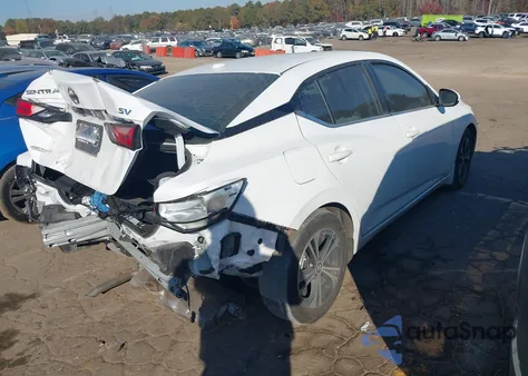 2023 Nissan Sentra Sv Xtronic Cvt from USA, damaged, VIN 3N1AB8CV0PY223078